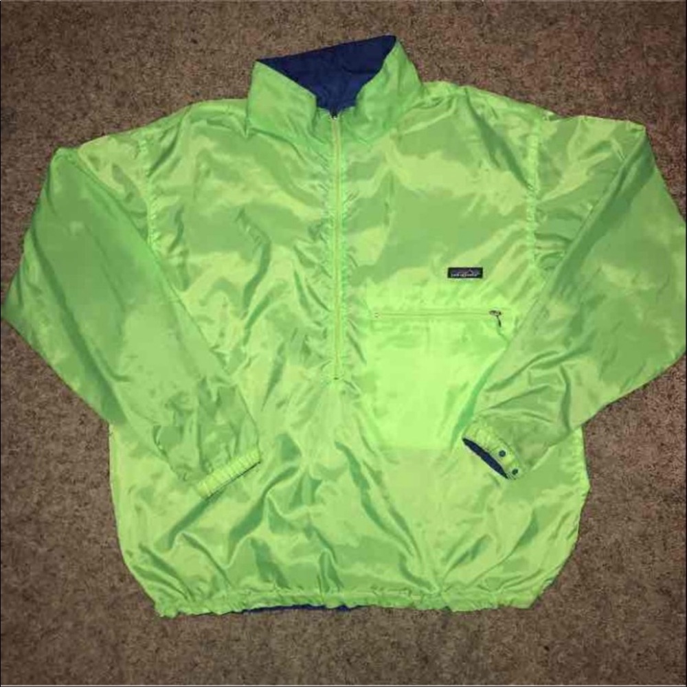 Vintage reversible Patagonia windbreaker